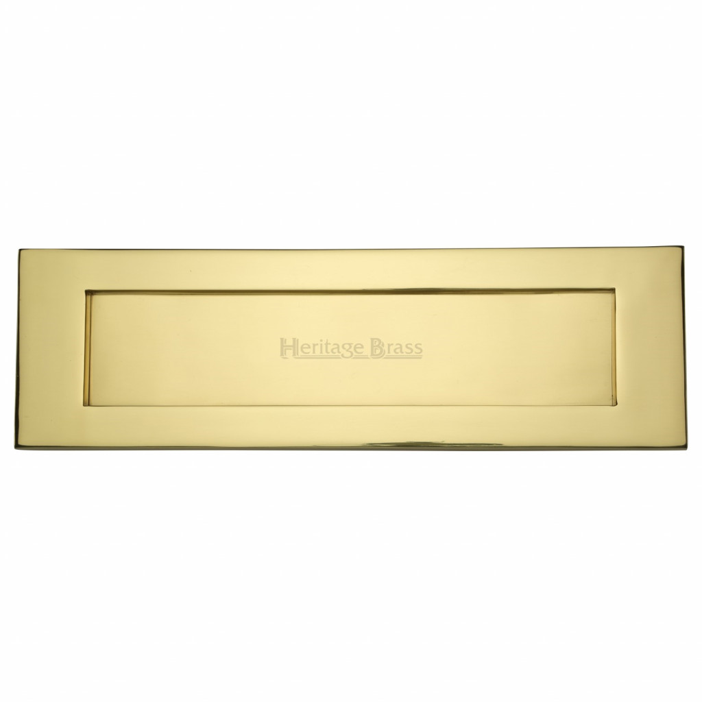 M Marcus Heritage Brass Letterplate 411 x 125mm